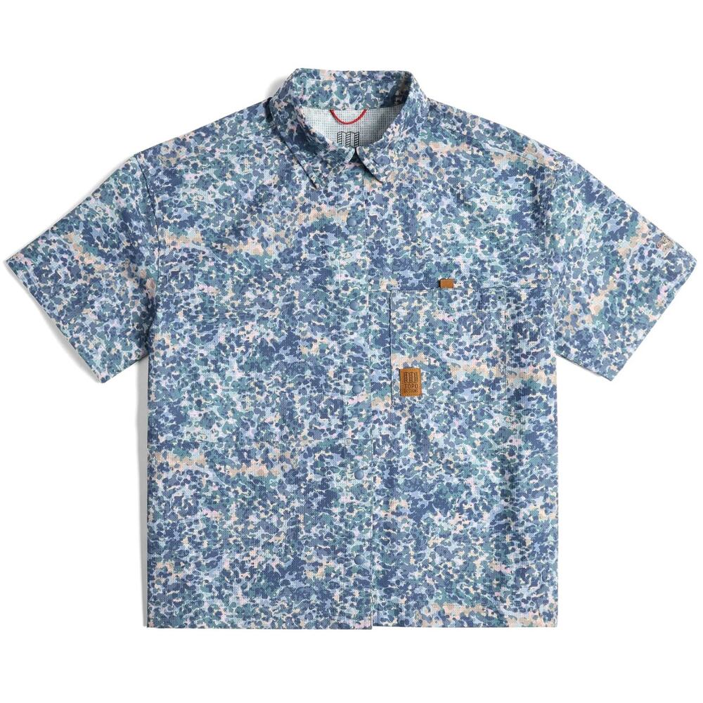 Topo Designs XS Retro River Shirt in Slate Meteor NEW